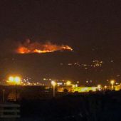 Incendio en Telde (Gran Canaria)