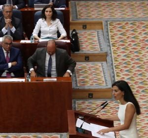 La portavoz de Vox en la Asamblea de Madrid, Rocío Monasterio La portavoz de Vox en la Asamblea de Madrid, Rocío Monasterio