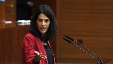 La diputada de Unidas Podemos en la Asamblea de Madrid, Isa Serra