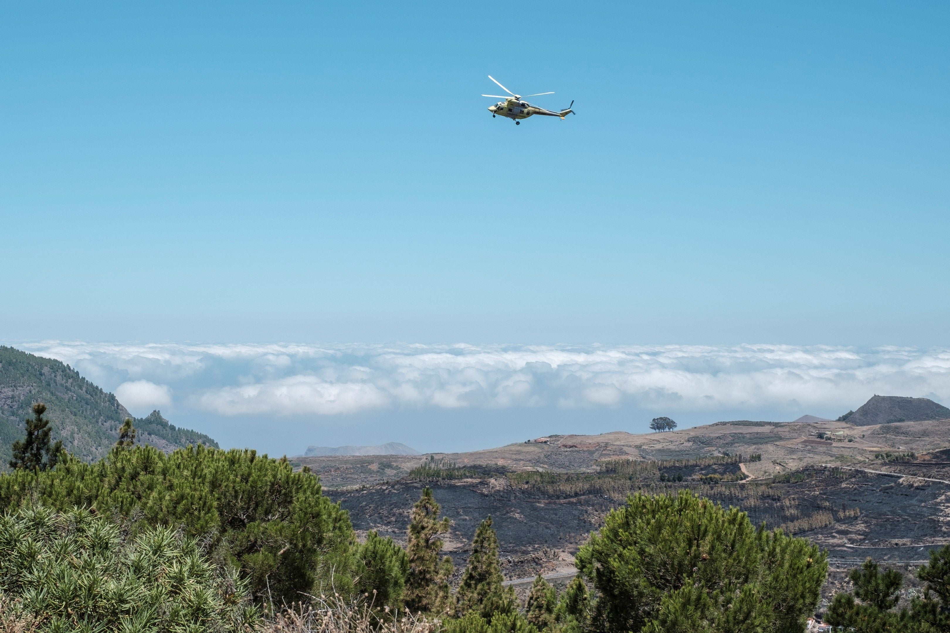 El Cabildo de Gran Canaria prepara la evacuación de Tejeda debido a un incendio El Cabildo de Gran Canaria prepara la evacuación de Tejeda debido a un incendio