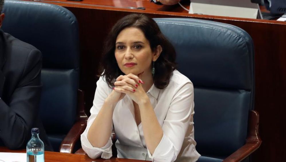 Díaz Ayuso, sobre la propuesta de ilegalizar a los independentistas: "Es solo cuestión de intenciones" Díaz Ayuso, sobre la propuesta de ilegalizar a los independentistas: "Es solo cuestión de intenciones"