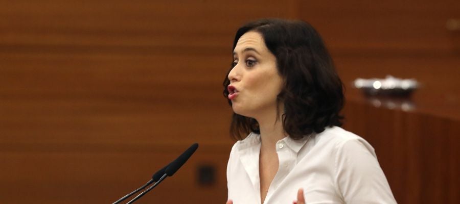 La candidata del PP a la Comunidad, Isabel Díaz Ayuso La candidata del PP a la Comunidad, Isabel Díaz Ayuso