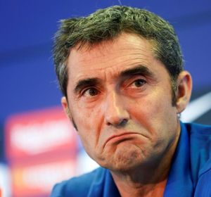 Ernesto Valverde en rueda de prensa Ernesto Valverde en rueda de prensa