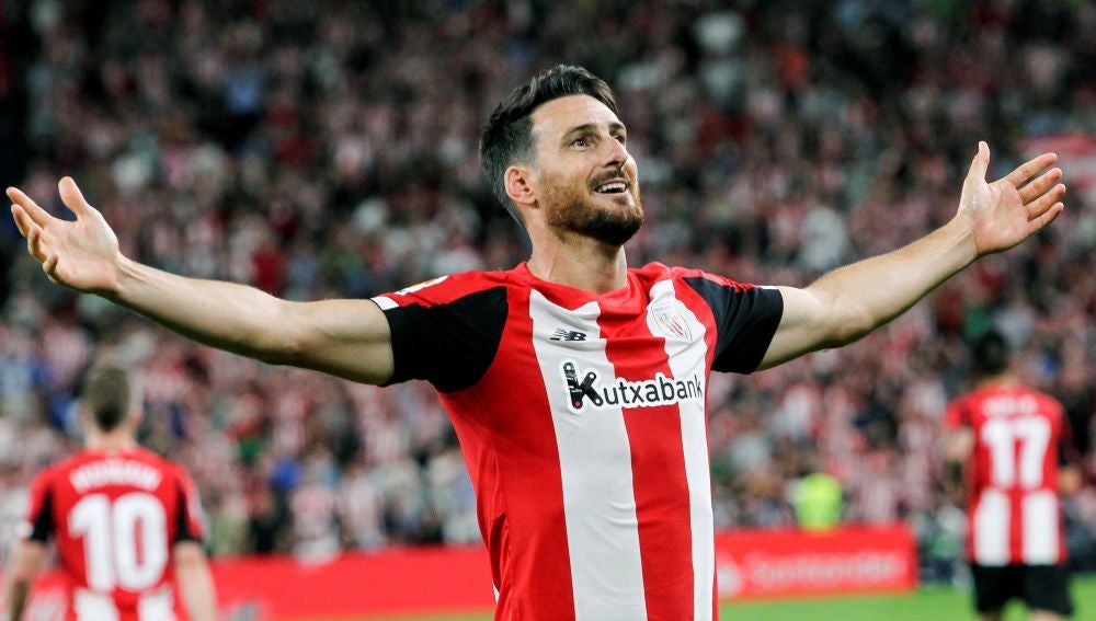 Aduriz, autor del gol del Athletic