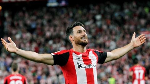 Aduriz, autor del gol del Athletic