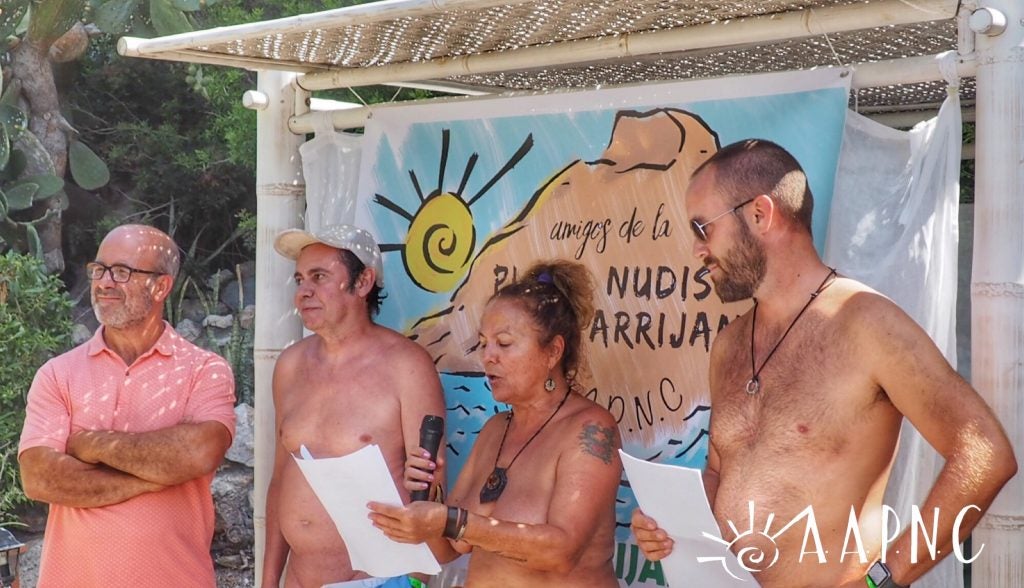 Cantarriján acoge su segundo encuentro nudista Cantarriján acoge su segundo encuentro nudista
