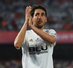 Dani Parejo, con el Valencia Dani Parejo, con el Valencia