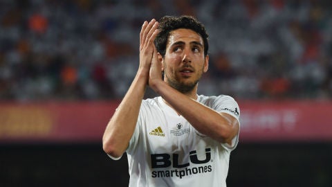 Dani Parejo, con el Valencia