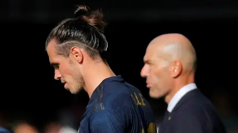 Bale, junto a Zidane Bale, junto a Zidane