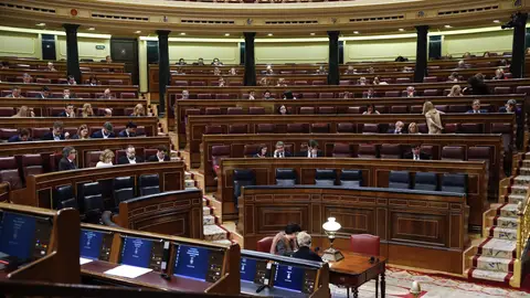 Vista general del Pleno del Congreso de los Diputados. Vista general del Pleno del Congreso de los Diputados.