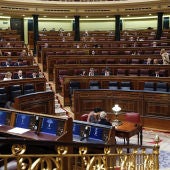 Vista general del Pleno del Congreso de los Diputados. 