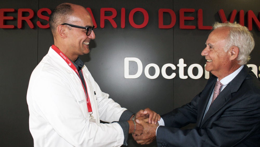 Rafael Carrasco y Ramón Navarro en la elección de nuevo director gerente.
