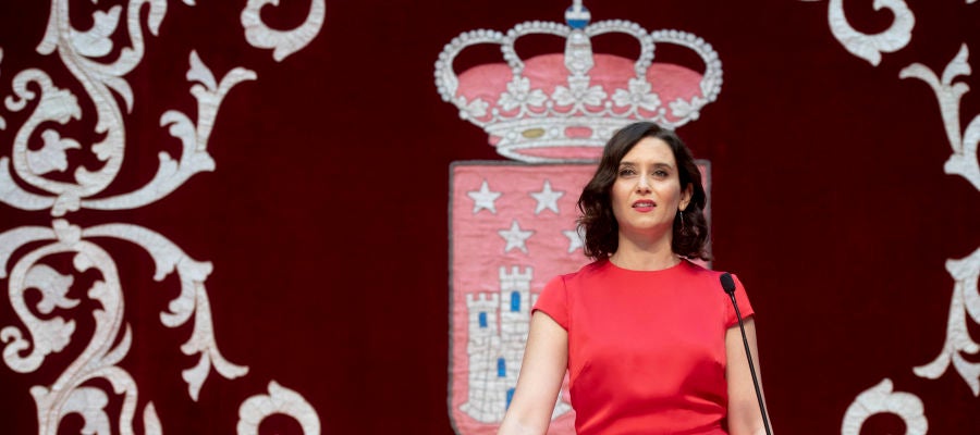 Isabel Díaz Ayuso toma posesión como presidenta de la Comunidad de Madrid Isabel Díaz Ayuso toma posesión como presidenta de la Comunidad de Madrid