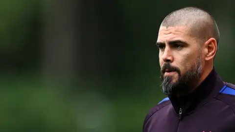 Victor Valdés, en una foto de archivo Victor Valdés, en una foto de archivo