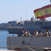Zarpa el buque español Audaz para recoger a los migrantes del Open Arms