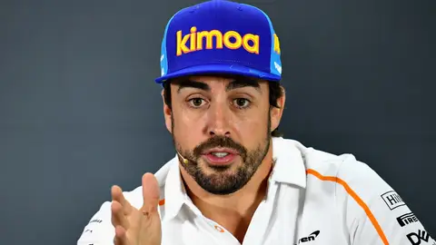 Fernando Alonso charla con los medios de comunicación Fernando Alonso charla con los medios de comunicación