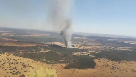 El incendio de Luciana está controlado El incendio de Luciana está controlado