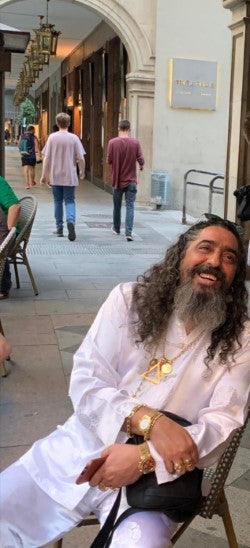 Diego El Cigala disfruta del verano en Granada Diego El Cigala disfruta del verano en Granada