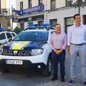 Presentación de los nuevos vehículos de la Policía Local de Elda.