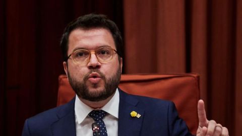 El vicepresident de la Generalitat, Pere Aragon&egrave;s