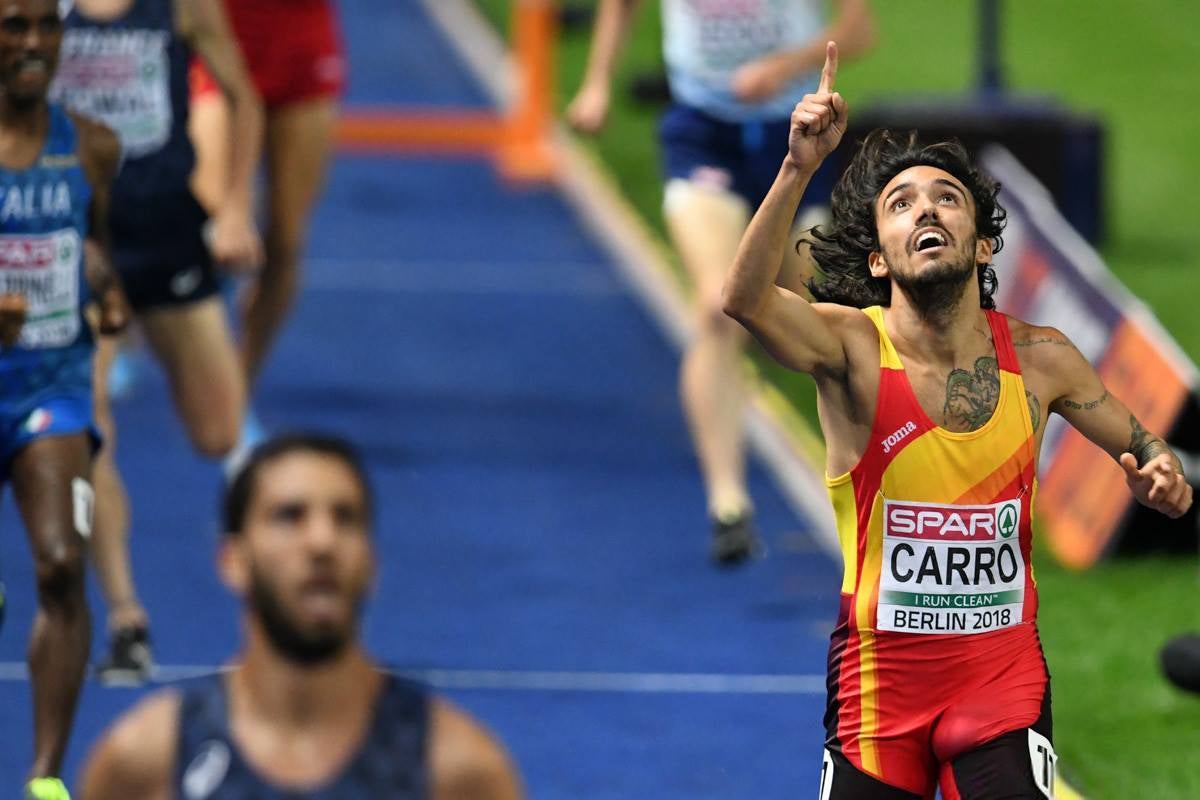 Fernando Carro: "Estamos recogiendo el trabajo de muchos años en el mediofondo español" Fernando Carro: "Estamos recogiendo el trabajo de muchos años en el mediofondo español"