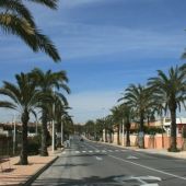Avenida Sinus ilicitanus, en El Altet.