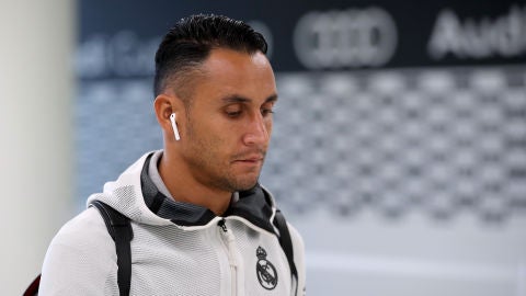 Keylor Navas, concentrado