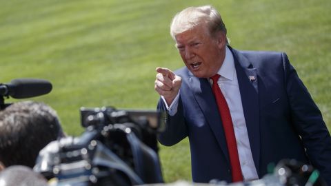 El presidente de EEUU, Donald Trump