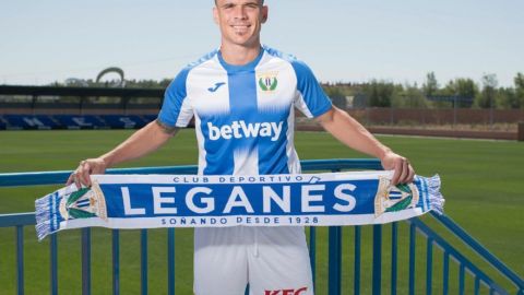 El centrocampista Roque Mesa. 