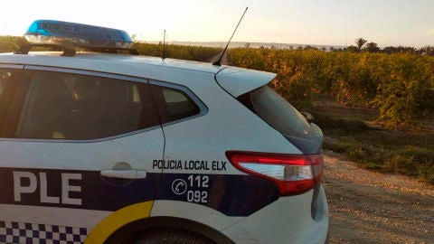 Patrulla de la Policía Local de Elche.