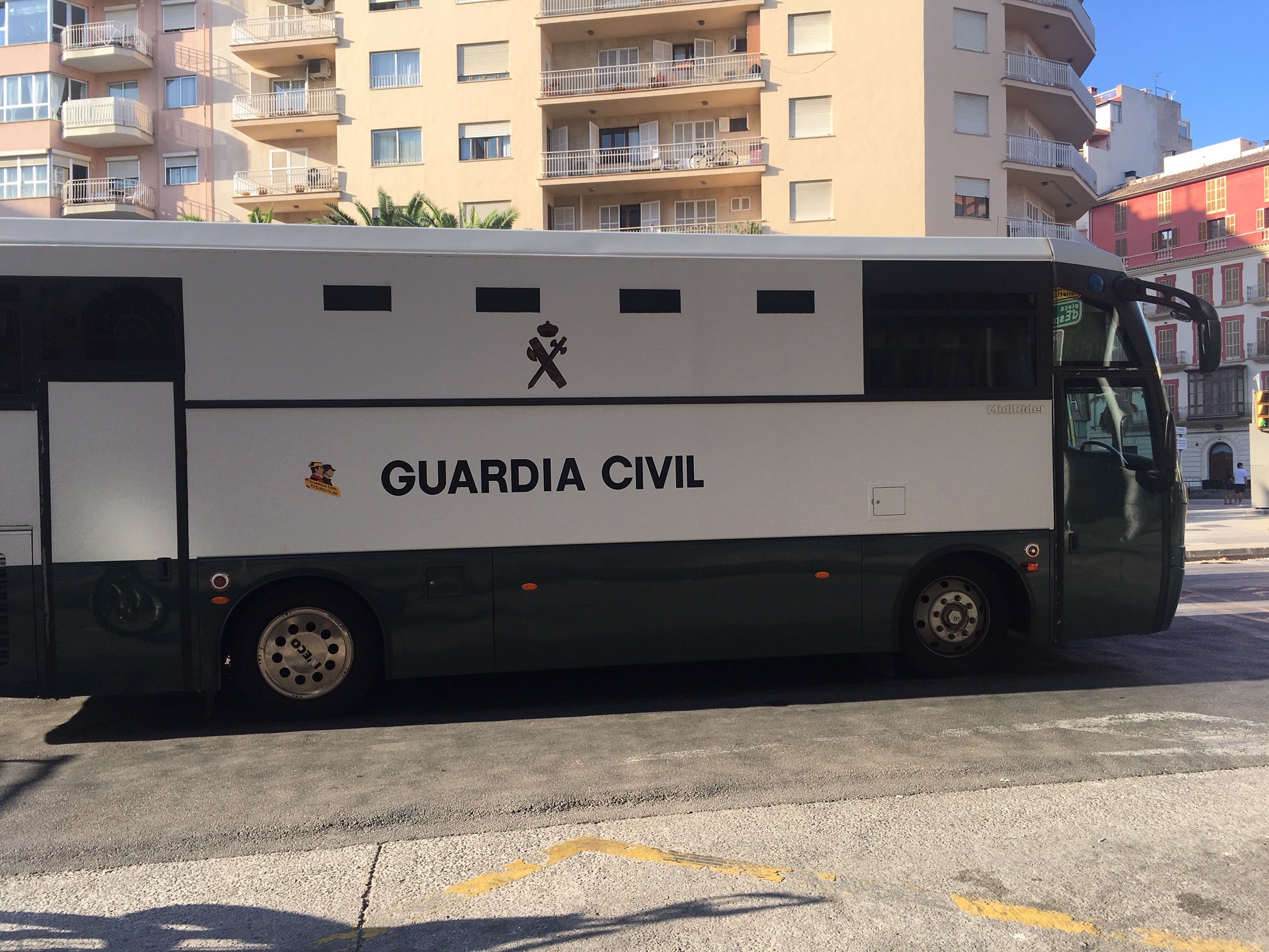 Pasan a disposición judicial los detenidos en la operación antidroga de la Guardia Civil en Mallorca Pasan a disposición judicial los detenidos en la operación antidroga de la Guardia Civil en Mallorca