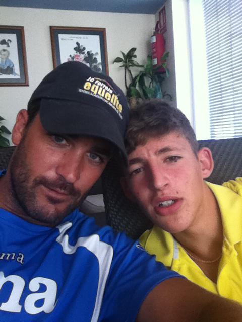 "Desde muy pequeño supimos que Mario Vilella tenía potencial y mucho carácter" "Desde muy pequeño supimos que Mario Vilella tenía potencial y mucho carácter"