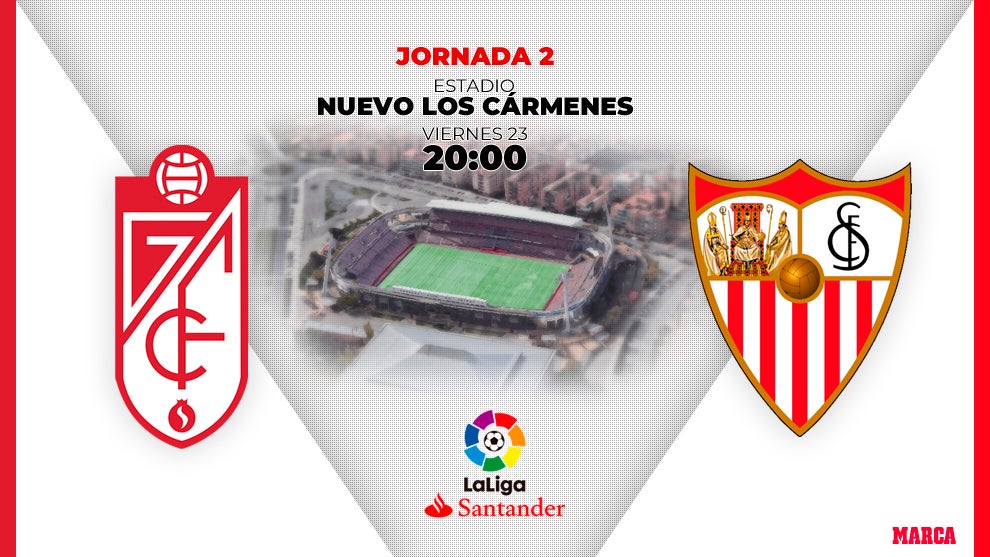 La primera división vuelve a los Cármenes con un atractivo Granada CF - Sevilla FC. El estadio espera lleno. Onda Deportiva Granada 23/08/2019 La primera división vuelve a los Cármenes con un atractivo Granada CF - Sevilla FC. El estadio espera lleno. Onda Deportiva Granada 23/08/2019