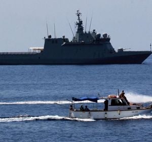 El buque 'Audaz' de la Armada Española El buque 'Audaz' de la Armada Española