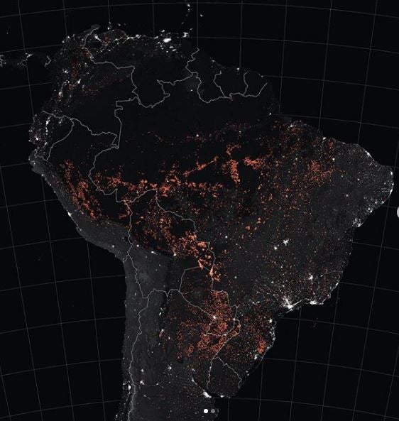 Un millón de indígenas del Amazonas, en peligro por los incendios Un millón de indígenas del Amazonas, en peligro por los incendios