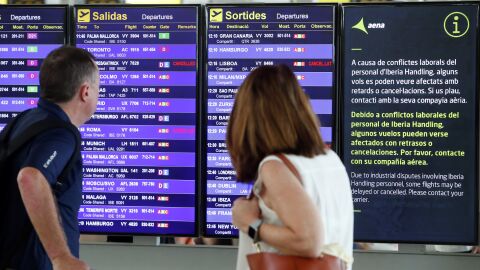 Normalidad en el Aeropuerto de El Prat