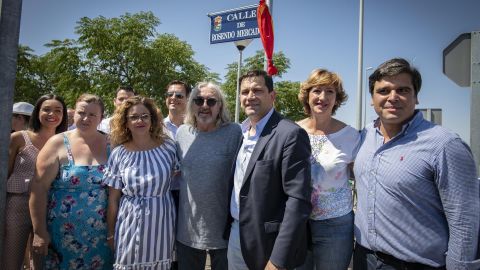 Una calle de Bola&ntilde;os ya lleva el nombre de Rosendo Mercado