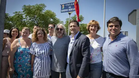 Una calle de Bolaños ya lleva el nombre de Rosendo Mercado Una calle de Bolaños ya lleva el nombre de Rosendo Mercado