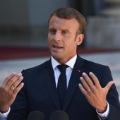 Macron en la cumbre del G7