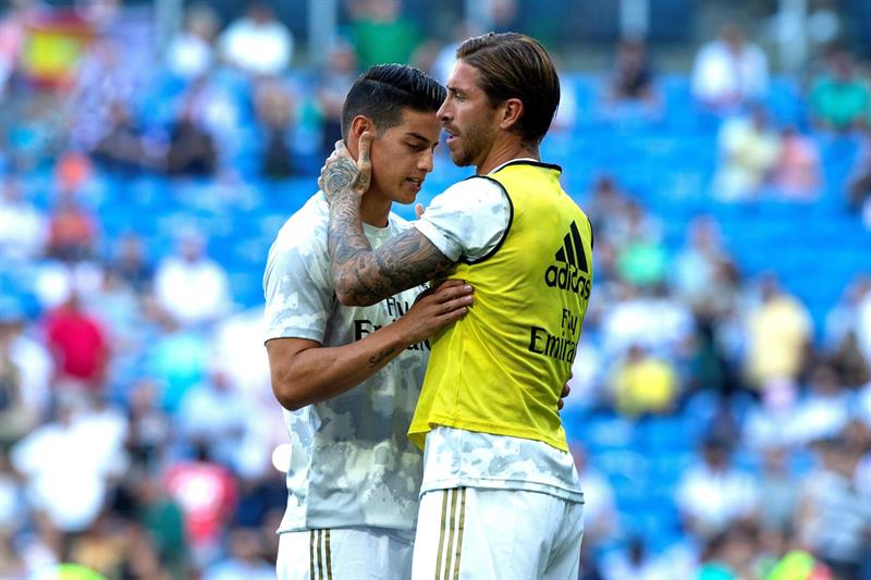 Ramos, sobre James y Bale: "Siempre es positivo recuperar la mejor versión de los mejores" Ramos, sobre James y Bale: "Siempre es positivo recuperar la mejor versión de los mejores"