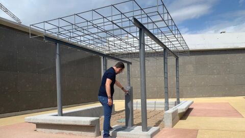 Nuevos nichos en el Cementerio Nuevo de Elche.