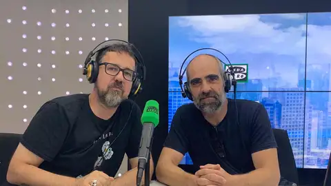 Paco Plaza y Luis Tosar Paco Plaza y Luis Tosar