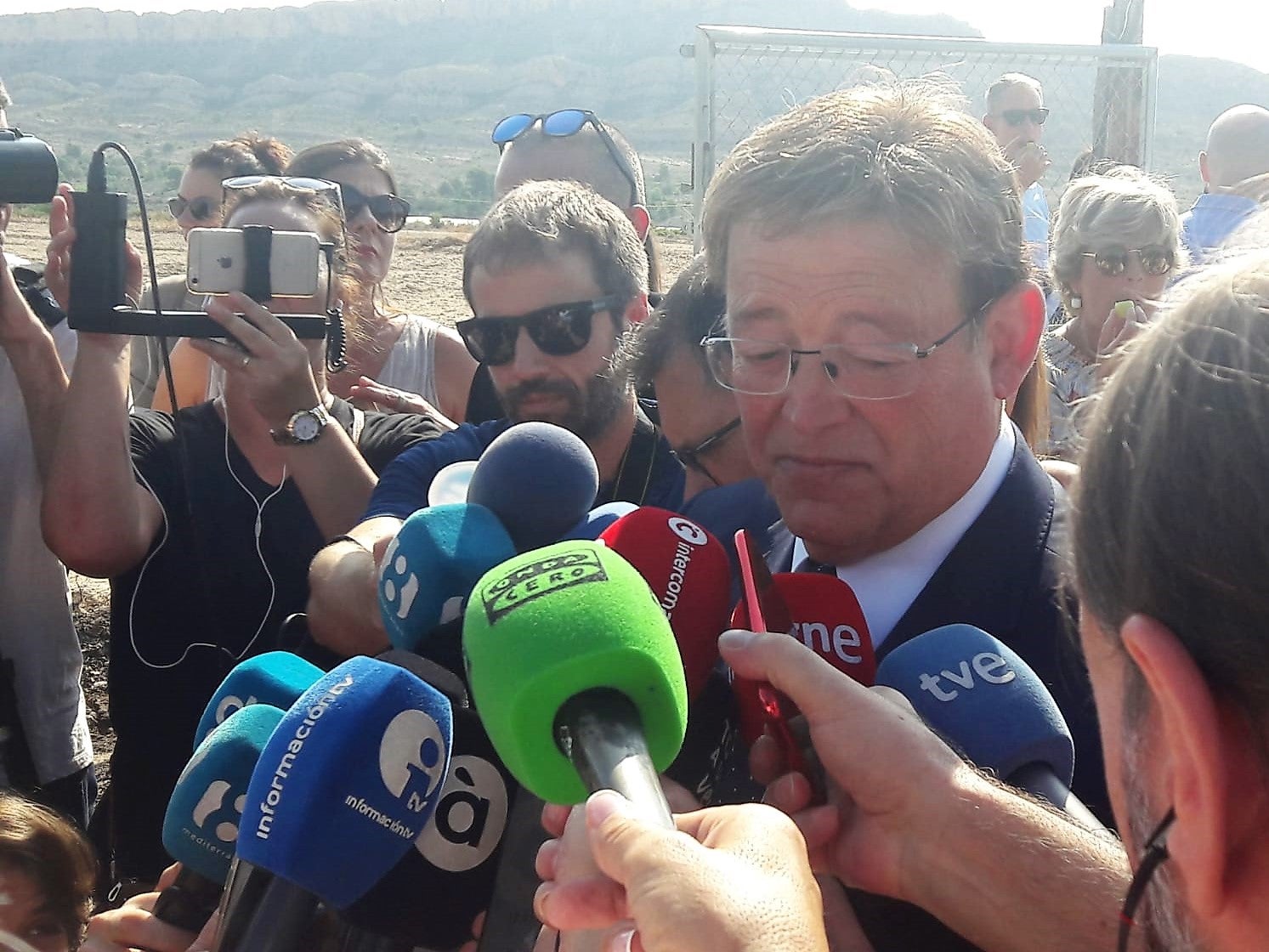 Puig reconoce que el Corredor Mediterráneo avanza a un ritmo demasiado lento Puig reconoce que el Corredor Mediterráneo avanza a un ritmo demasiado lento