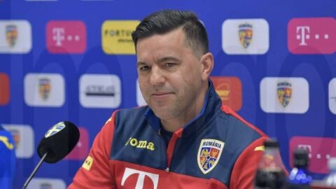 El entrenador de Ruman&iacute;a, Cosmin Contra. 