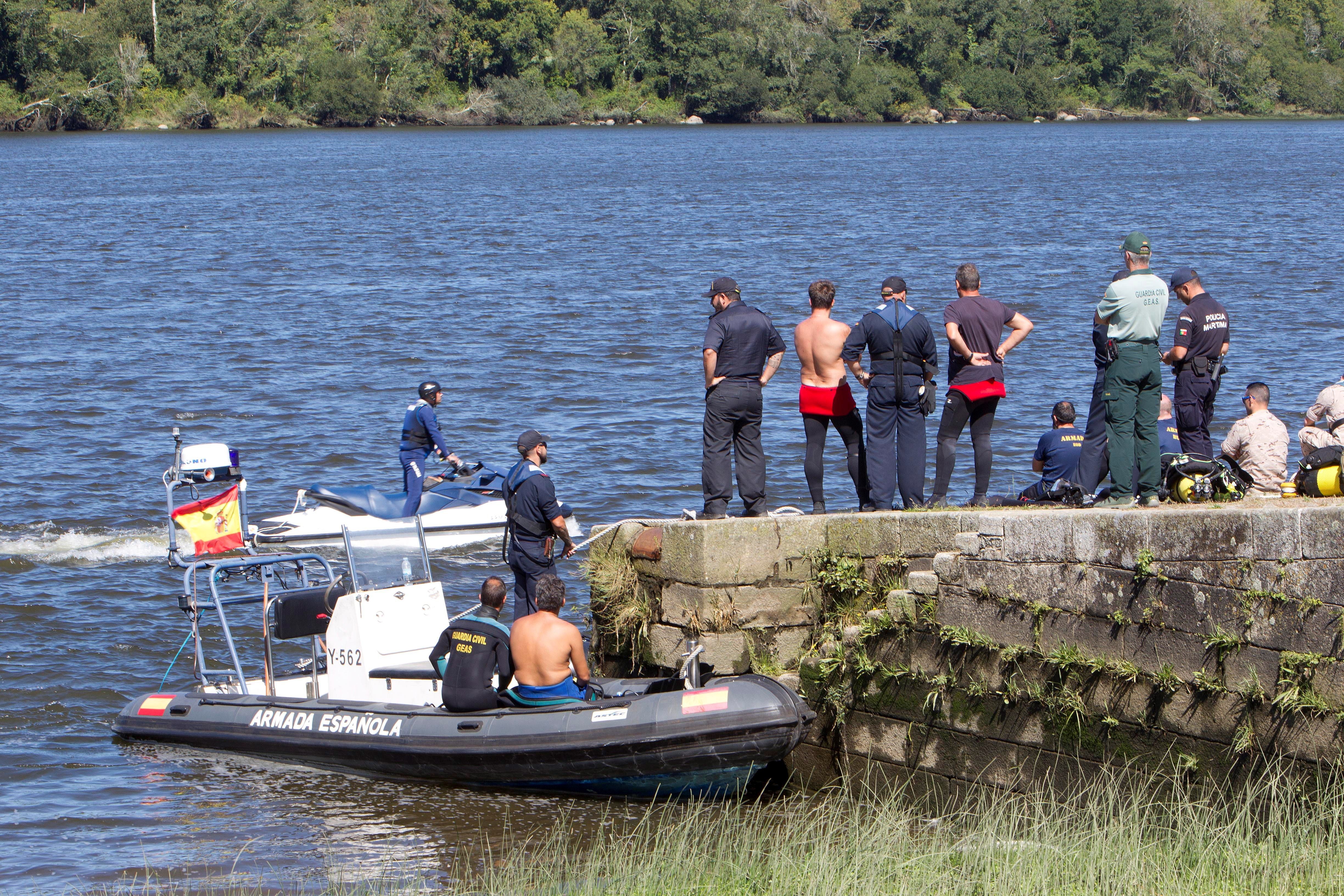 Encuentran el cadáver del triatleta portugués desaparecido en el río Miño Encuentran el cadáver del triatleta portugués desaparecido en el río Miño