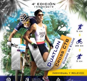 Cartel del IV Duatlón CTB 'Ciudad de Elche. Cartel del IV Duatlón CTB 'Ciudad de Elche.