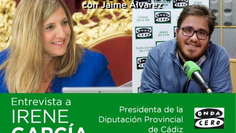 Hoy en M&aacute;s de Uno C&aacute;diz, entre otras cosas, Jaime &Aacute;lvarez entrevista a Irene Garc&iacute;a, Presidenta de la Diputaci&oacute;n Provincial de C&aacute;diz. 
