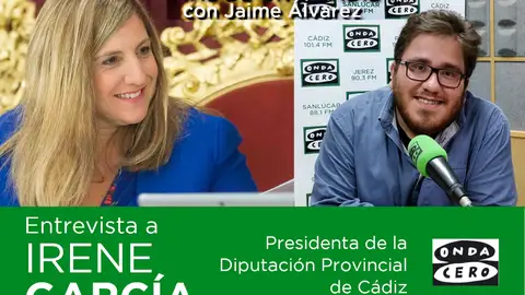 Más de Uno Cádiz 5/9/2019 Hoy en Más de Uno Cádiz, entre otras cosas, Jaime Álvarez entrevista a Irene García, Presidenta de la Diputación Provincial de Cádiz.