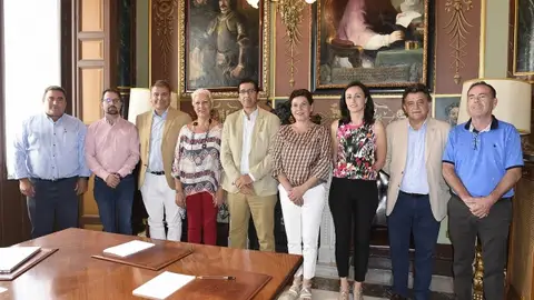 José Manuel Caballero se ha reunido con alcaldes del Campo de Montiel José Manuel Caballero se ha reunido con alcaldes del Campo de Montiel
