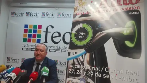 Carlos Marín, durante la presentación de Fecirauto Carlos Marín, durante la presentación de Fecirauto